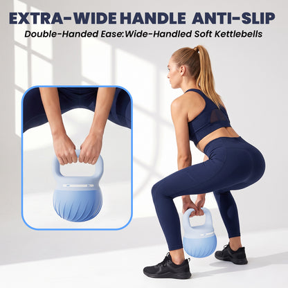 YYJO Soft Kettlebell, 15 LBS